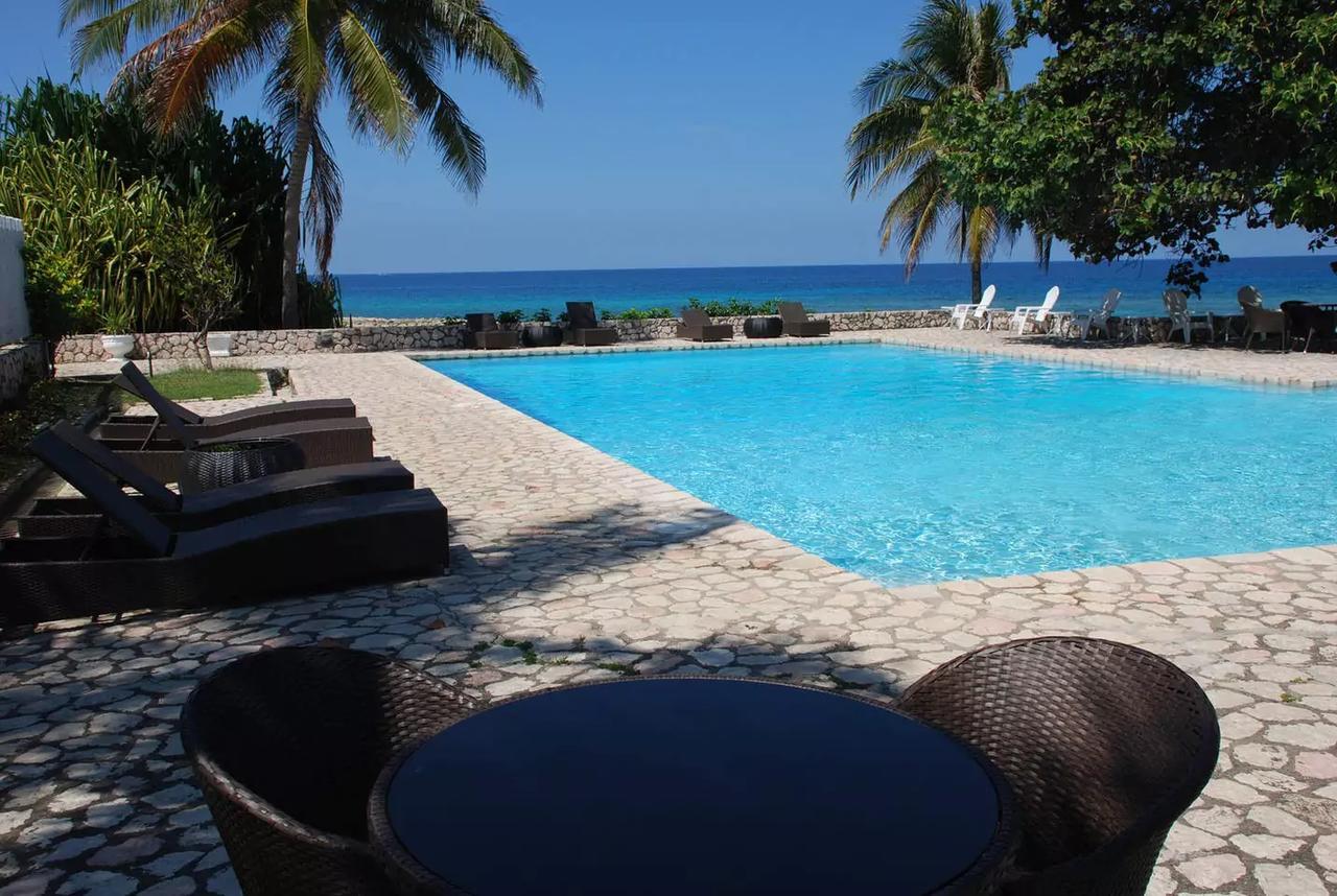 Luxury 2Br Home Facing Beach W/Pool Montego Bay #5 Bagian luar foto